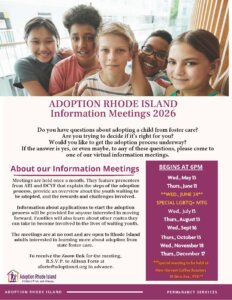 Information Meetings 2026 Spring Winter
